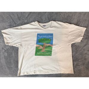 Hanes Beefy-T Music Under the Stars Tucson Pops Orchestra Graphic Tee XXL Cotton